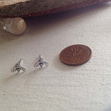 Load image into Gallery viewer, "Aristaeus" Honey Bee Earrings in Sterling Silver by Pika & Bear