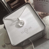 Load image into Gallery viewer, "Tofino" Breaking Wave Pendant Necklace in Sterling Silver by Pika & Bear