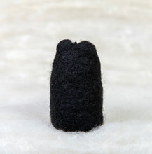 Load image into Gallery viewer, Black Bear With Red Heart Felti