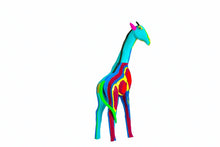 Load image into Gallery viewer, Giraffe Medium Flip Flop Sculpture by Ocean Sole
