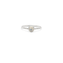 Load image into Gallery viewer, 5mm Moonstone Gemstone Ring by Laughing Sparrow
