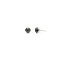 Load image into Gallery viewer, 5mm Onyx Gemstone Studs by Laughing Sparrow
