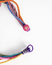 Load image into Gallery viewer, Fiorella Recycled Textile Necklace Beyond Threads

