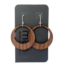 Load image into Gallery viewer, Mana Jewelry: Ikaika Walnut Earrings
