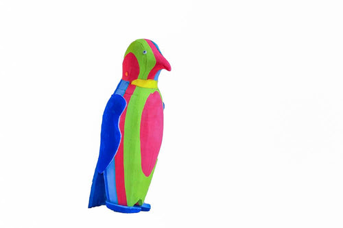 Penguin Medium Flip Flop Sculpture by Ocean Sole