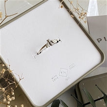 Load image into Gallery viewer, &quot;No Rain&quot; Sterling Silver Bee Ring by Pika &amp; Bear
