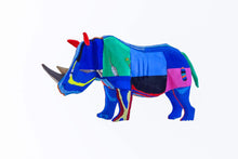 Load image into Gallery viewer, Rhino Medium Flip Flop Sculpture by Ocean Sole

