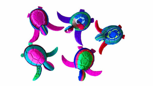 Turtle Flip Flop Small Sculpture by Ocean Sole