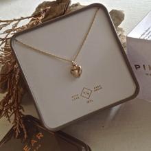 Load image into Gallery viewer, &quot;Adore&quot; Tiny Heart Charm Necklace in Vermeil by PIka &amp; Bear
