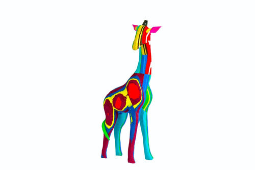 Giraffe Medium Flip Flop Sculpture by Ocean Sole