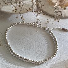 Load image into Gallery viewer, &quot;Nala&quot; Sterling Silver Bead Bracelet by Pika &amp; Bear

