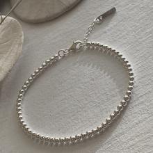 Load image into Gallery viewer, &quot;Nala&quot; Sterling Silver Bead Bracelet by Pika &amp; Bear
