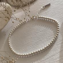 Load image into Gallery viewer, &quot;Nala&quot; Sterling Silver Bead Bracelet by Pika &amp; Bear
